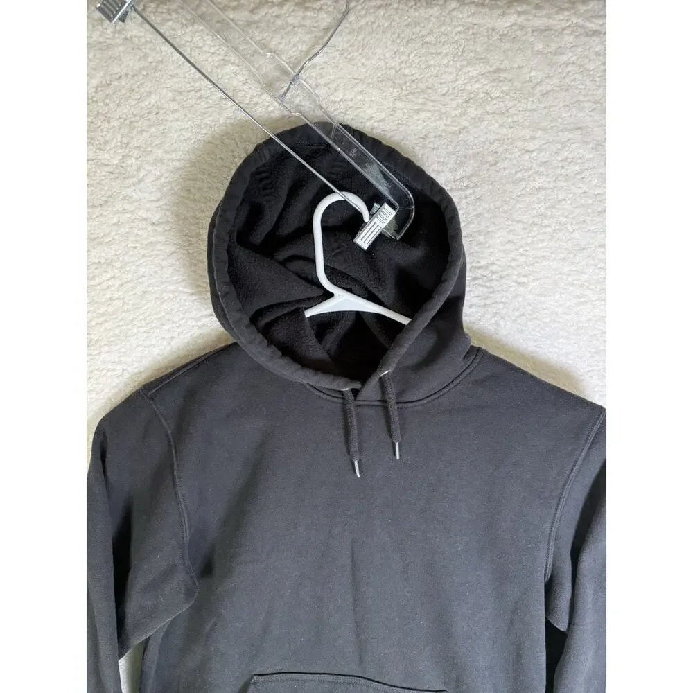 Carhartt Hoodie Sweatshirt Mens Medium Black Rain Defender Midweight Loose Fit